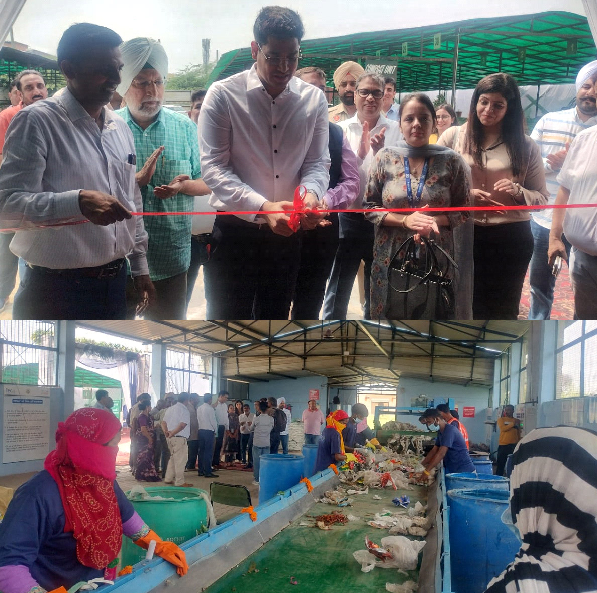 Material recovery facility and plastic recycling plant started